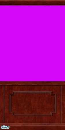 Sims 2 — Plum Paint 1 by Shimona70 — Plum Paint with dark brown trim.