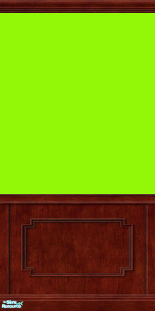 Sims 2 — Apple Paint 1 by Shimona70 — Apple Paint with dark brown trim.
