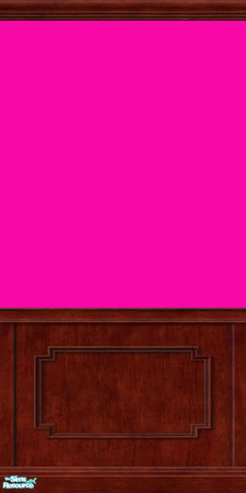 Sims 2 — Rose Paint 1 by Shimona70 — Rose Paint with dark brown trim.