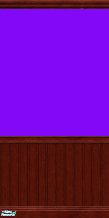 Sims 2 — Violet Paint by Shimona70 — Violet Paint with dark wood trim.