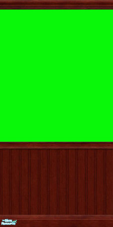 Sims 2 — Green Paint by Shimona70 — Green Paint with dark wood trim.