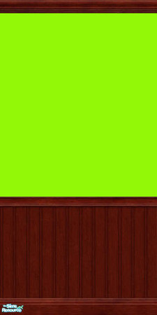 Sims 2 — Apple Paint by Shimona70 — Apple Paint with dark wood trim.