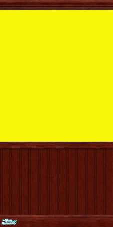 Sims 2 — Lemon Paint by Shimona70 — Lemon Paint with dark wood trim.