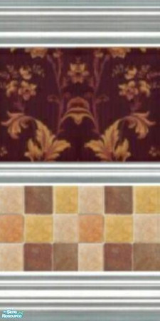 Sims 2 — Caramel by stephanie_b. — a stephanie b. wall modified from Sims 1 favorites