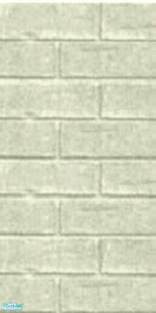 Sims 2 — White Brick Wall by stephanie_b. — a stephanie b. wall modified from Sims 1 favorites