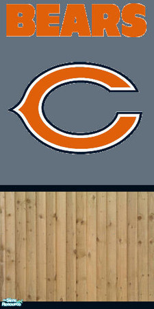 Sims 2 — Chicago Wall 4 by Toxic_Storm — Chicago Bears Wallpaper. made with Jasc Paint Shop Pro 9.01 Created by me