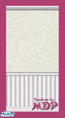 Sims 2 — MDP Off-White Swirl Panels in White by MelandStv — There are 20 colourful walls in this set. They are part of my