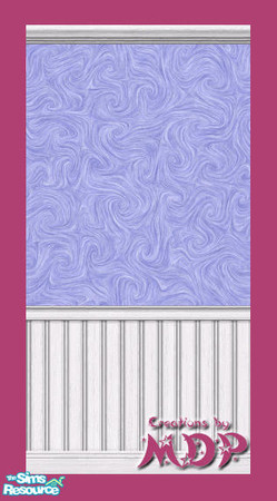 Sims 2 — MDP Lilac Swirl Panels in White by MelandStv — There are 20 colourful walls in this set. They are part of my