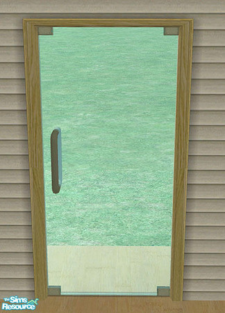 Sims 2 — Solid Pine Build Set - Door by munchkin_brat — This file will recolor "Cloudscene Door" both 1 and 2