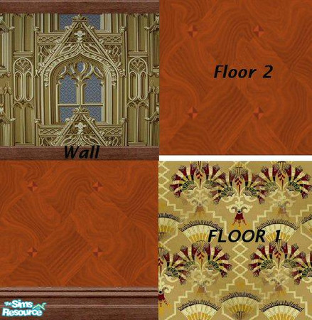 Sims 2 — Golden Years Set by Purpleto280 — These three items are well made, an wonderfully colored, Want that look that