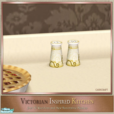 Sims 2 — Victorian Kitchen Part IV - Shakers 02 by Cashcraft — Part IV of my Victorian Inspired Kitchen includes new