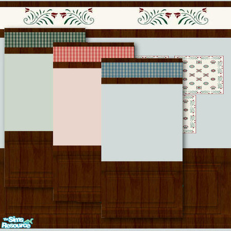 Sims 2 — Country Wall by Babybunny — 