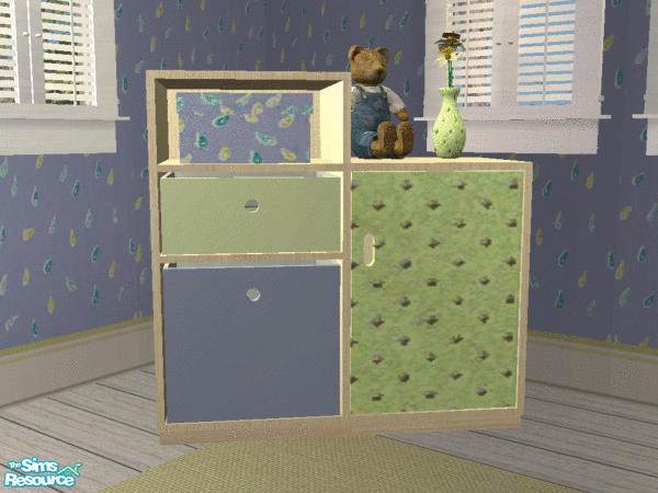 Sims 2 — SR Rainy Days - Dresser by SimanthaRat — As shown