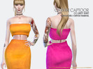 Sims 4 — CC.Qisty Skirt by carvin_captoor — Created for sims4 All Lod 6 Swatches Don't Recolor And Claim you own (YOU CAN
