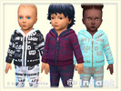 Sims 4 — Hoody Infant by bukovka — Shirt for infant of both sexes: boy and girl. Installed standalone, suitable for the
