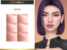 Sims 4 — Blush N22 by Anonimux_Simmer — - 6 Swatches - BGC - HQ - Thanks to all CC creators - I hope you enjoy! 