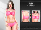 Sims 4 — BIKINI SET-358 (TOP) BD990 by busra-tr — 10 colors Adult-Elder-Teen-Young Adult For Female Custom thumbnail