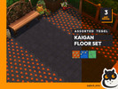 Sims 4 — Kaigan Floor by Glacii — Base game friendly Floor Set