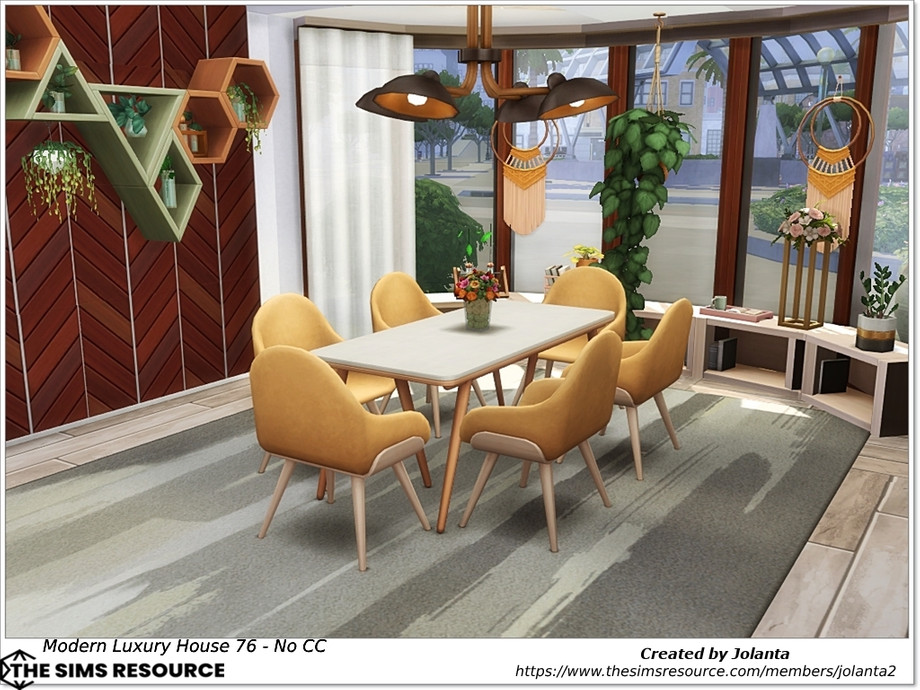 The Sims Resource Modern Luxury House 76 No CC