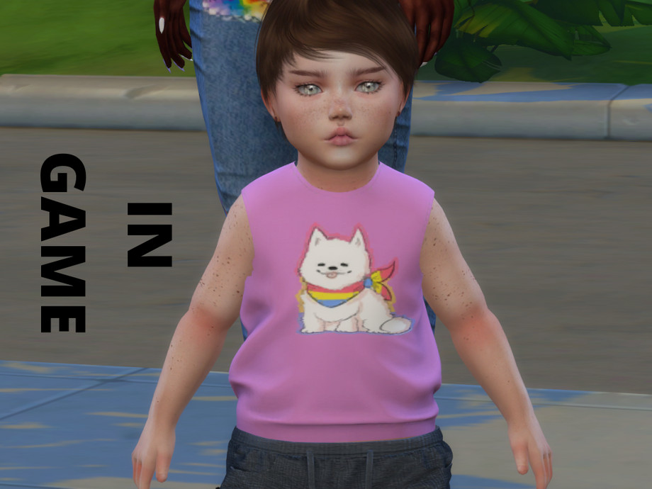 The Sims Resource - Jules Top (Toddler)