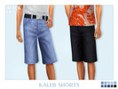 Sims 4 — Kaleb Shorts by Black_Lily — YA/A/Teen 10 Swatches New item
