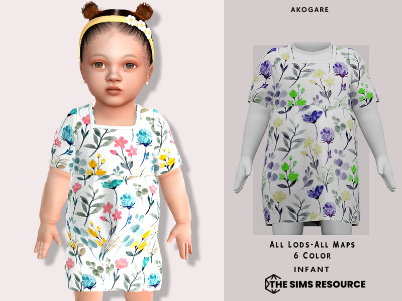 Sims 4 The Sims Resource | I-Summer Dress by TSR Creator