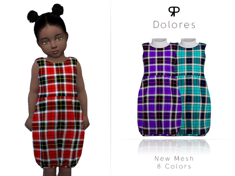 Sims 4 Dolores for Toddler by Praft