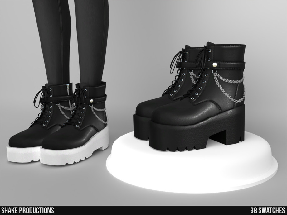 The Sims Resource - Leather Boots (Female) - S072302