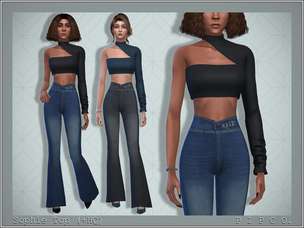 The Sims Resource - Sophie Top.
