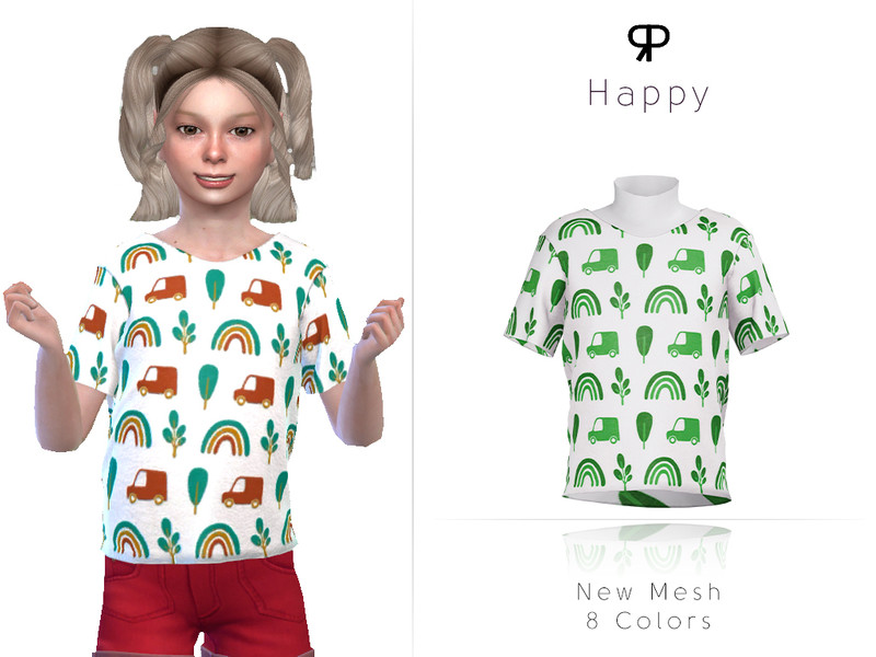 Sims 4 Happy by Praft