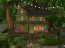 Sims 4 — The Wisteria Treehouse No CC by cactusims23 — Here is the Wisteria Treehouse It's a fully functional house with
