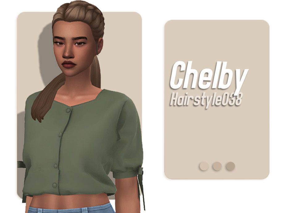 The Sims Resource - Chelby Hairstyle