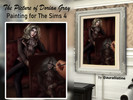 Sims 4 — The Picture of Dorian Gray Painting by aurallistine — - poster/wall decor - 4 frame swatches - 1455 in-game