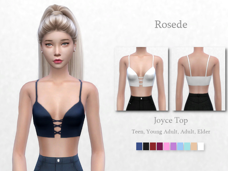 Sims 4 The Sims Resource | Joyce Top by TSR Creator
