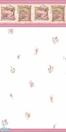 Sims 2 — Teacups 2 by devilishdawn — wall