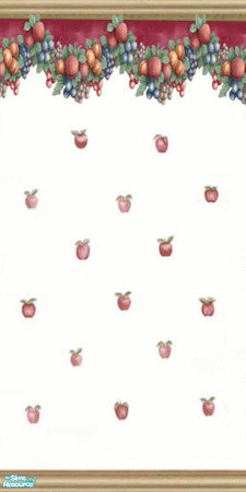 Sims 2 — Apples by devilishdawn — wall
