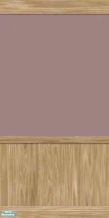 Sims 2 — Mauve Living Room Set - Wall by Outpost_Road — Part of the Mauve Living Room set.