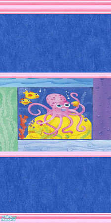 Sims 2 — Octopus by devilishdawn — wall