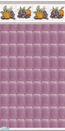 Sims 2 — Kitchen fruits  by devilishdawn — tile wall