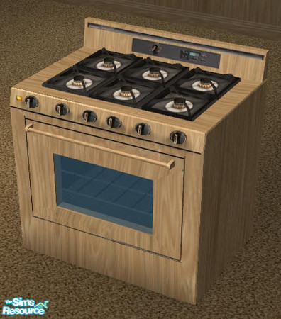 Sims 2 — Mauve Kitchen Set - Stove by Outpost_Road — Part of the Mauve Kitchen set.