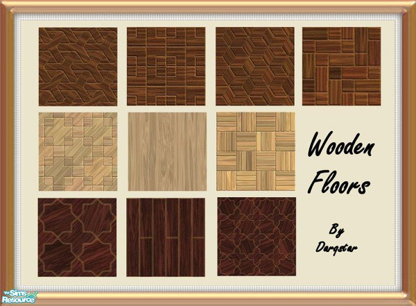 Sims 2 — Wooden it be nice by TSR Archive — Not to brag, but these floors look excellent in the game. 