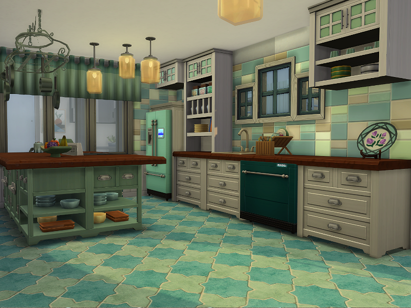 The Sims Resource - moroccan cement tiles