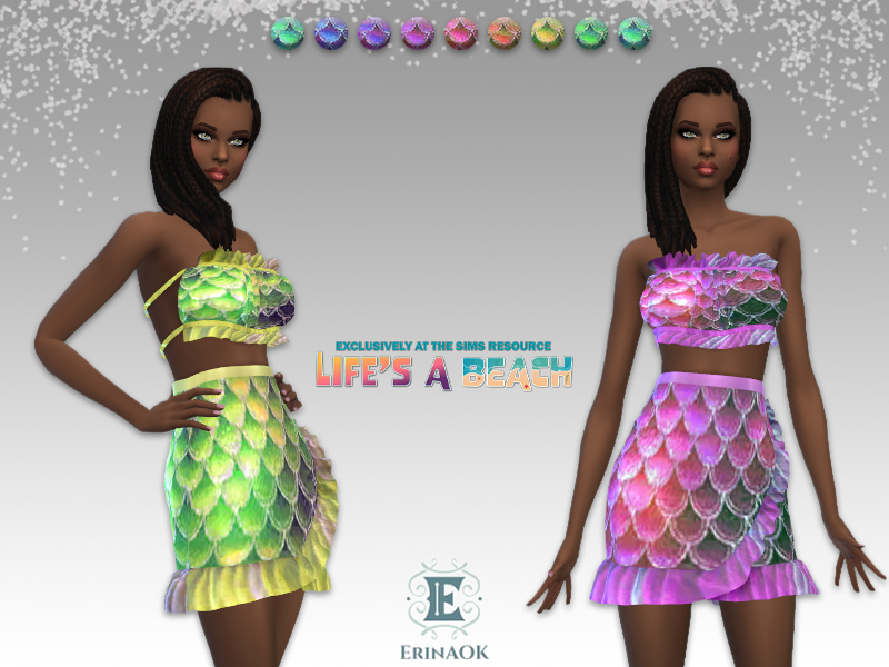 The Sims Resource - Lifes a Beach Women's Outfit 061023