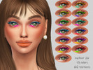 Sims 4 — MELDEANNE - EYELINER #26 by MELDEANNE — - Makeup Category - Eyeliner - 13 Colors - HQ Compatible - HQ Textures -
