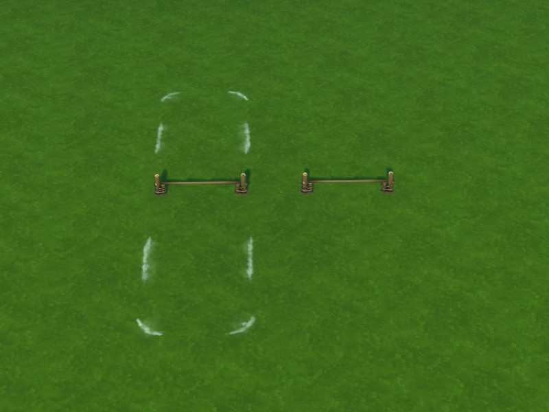 Sims 4 LinelessObstacle_VintageObstacle by ImmortalMiracle8