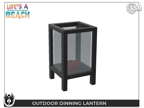 Sims 4 — Nemesis_im - Outdoor Dinning Lantern by nemesis_im — Designed by Nemesis Outdoor Dinning Set / 2023