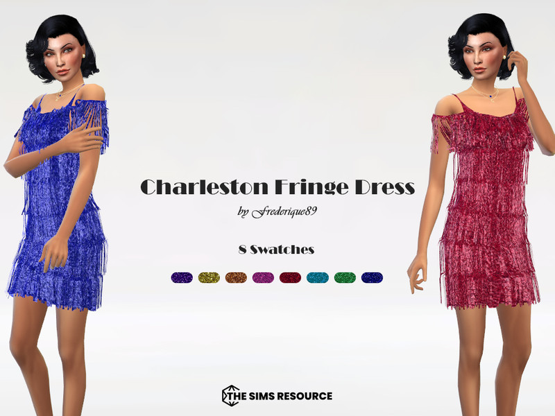 Charlston Fringe Dress