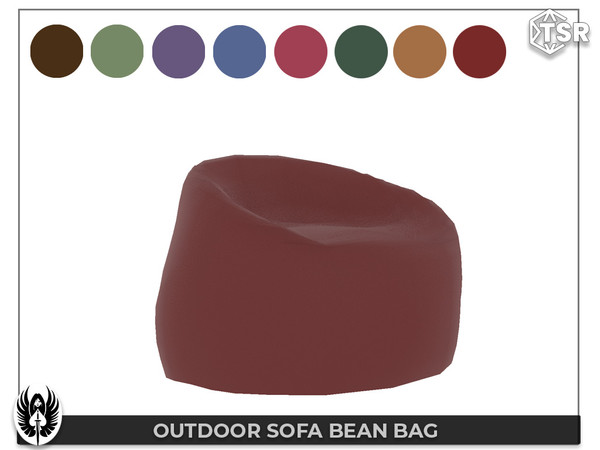 Sims 4 — Nemesis_im - Outdoor Sofa Bean Bag by nemesis_im — Sets of furniture from Outdoor Sofa Set II This set includes