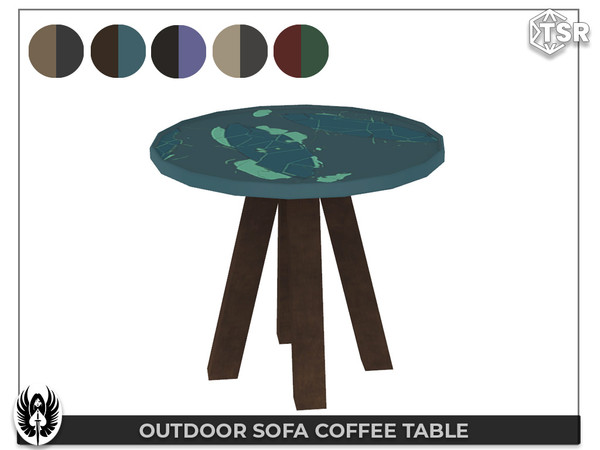 Sims 4 — Nemesis_im - Outdoor Sofa Coffee Table by nemesis_im — Sets of furniture from Outdoor Sofa Set II This set
