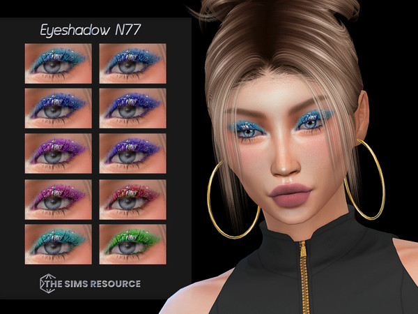 The Sims Resource - Eyeshadow N77